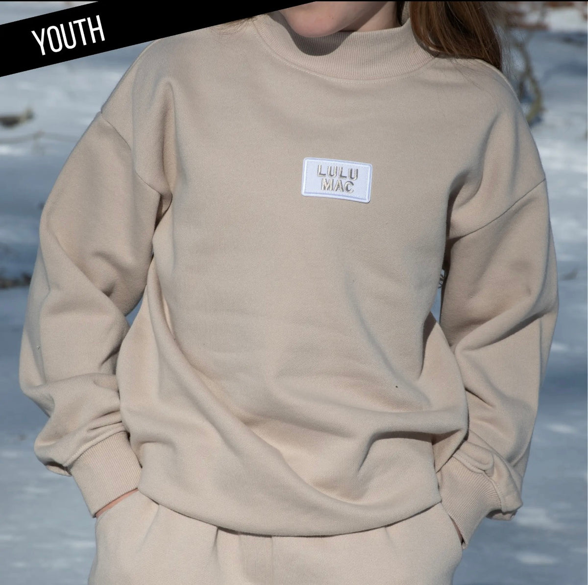 Terry Cloth Top Sand Lulu Mac