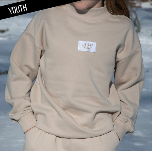 Terry Cloth Top Sand Lulu Mac