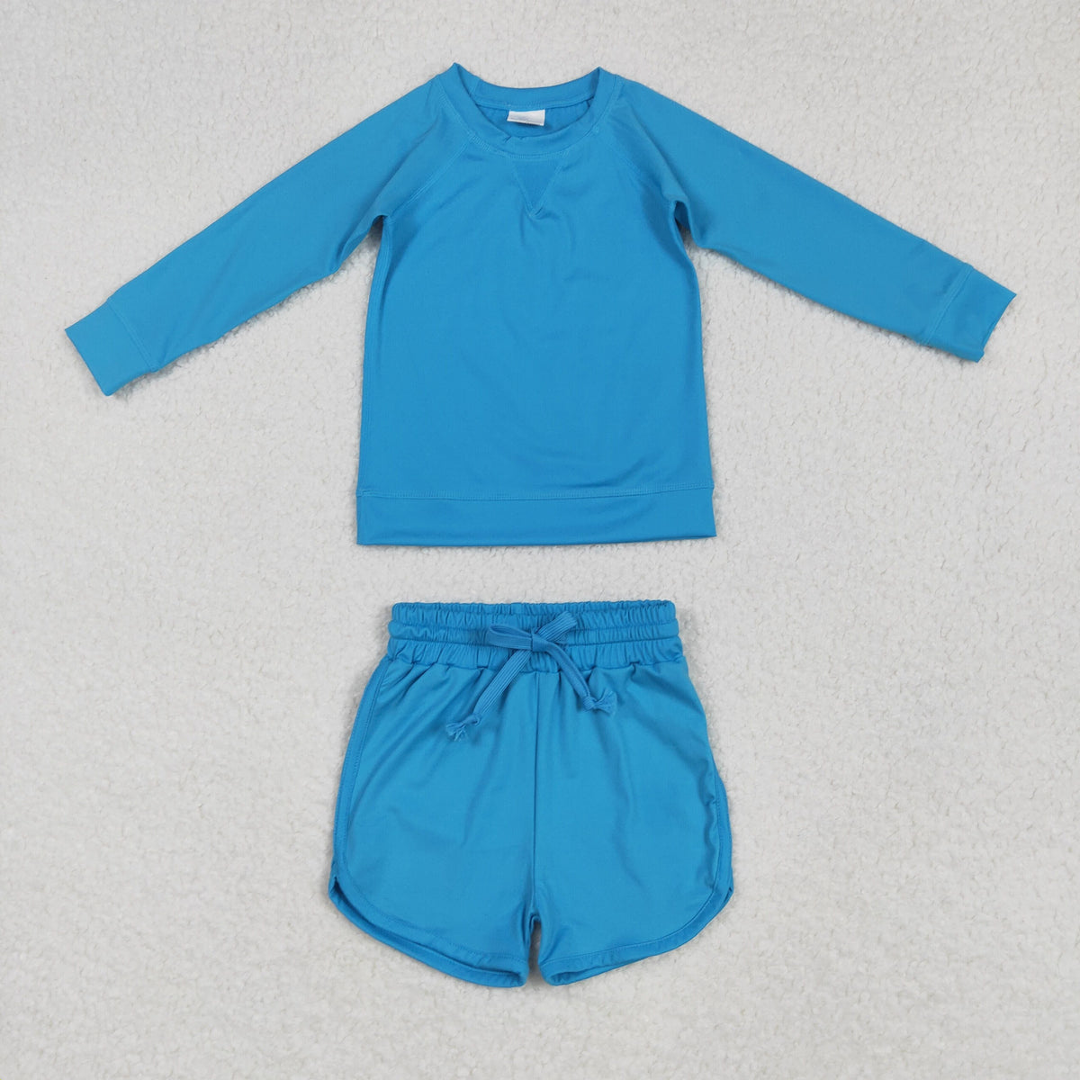 Sibling Baby Girls Colorful Long Sleeves Shirts Top Shorts With Belt Sets