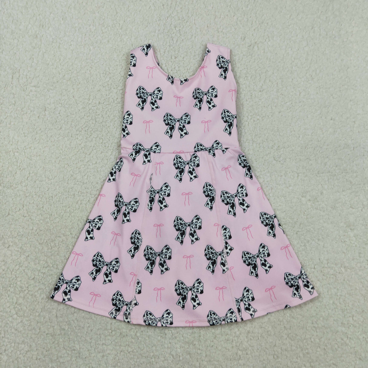 Sibling Baby Girls Colorful Flowers Active Yoga Active Knee Length Dresses