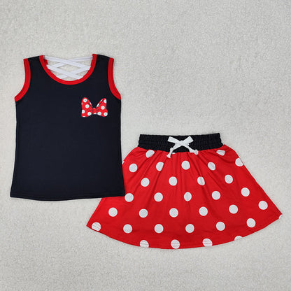 Sibling 7 Colors Baby Girls Princess Shirt Skorts Skirts Outfits