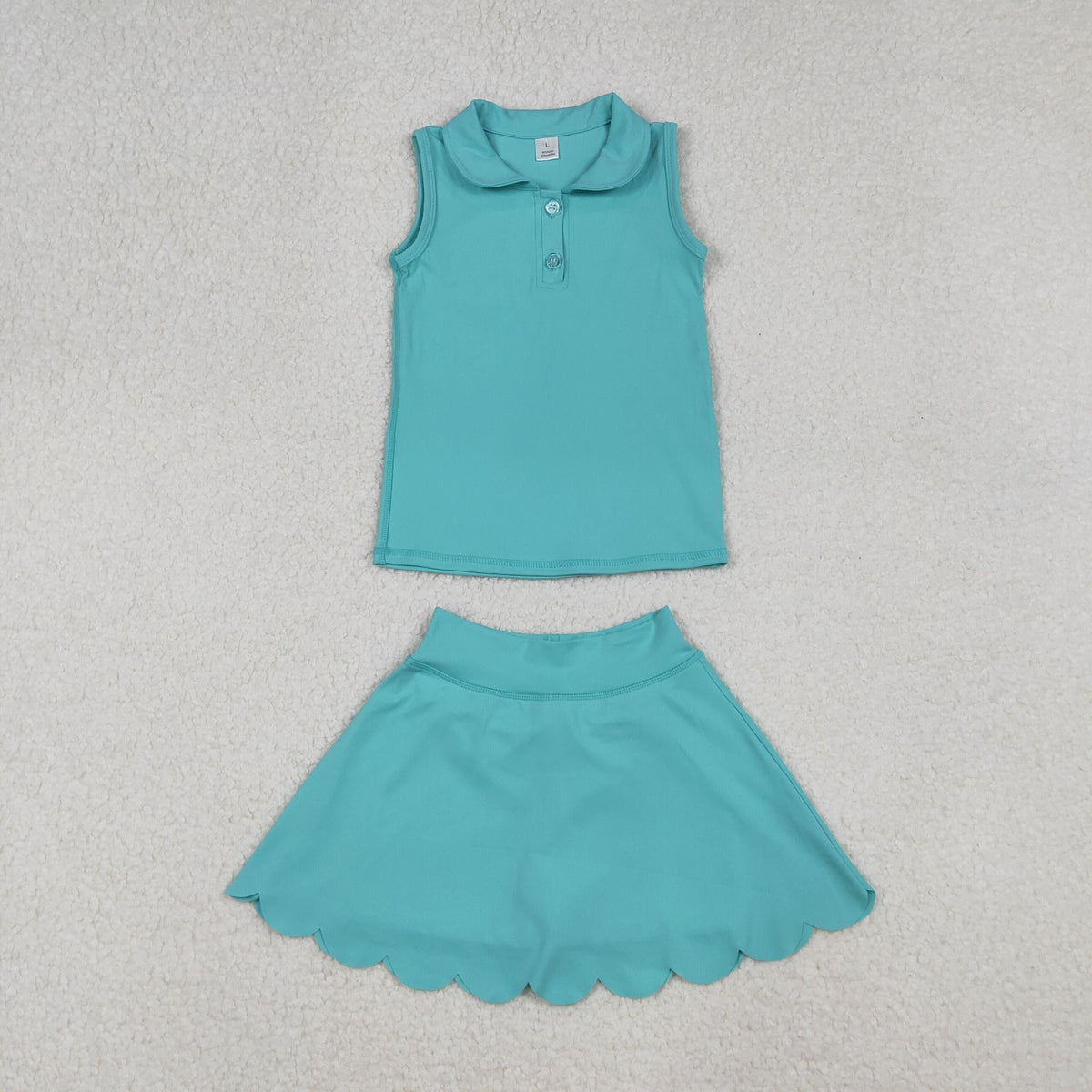 Sibling Baby Girls Aqua Yoga Active Jumpsuits Clothes Suits