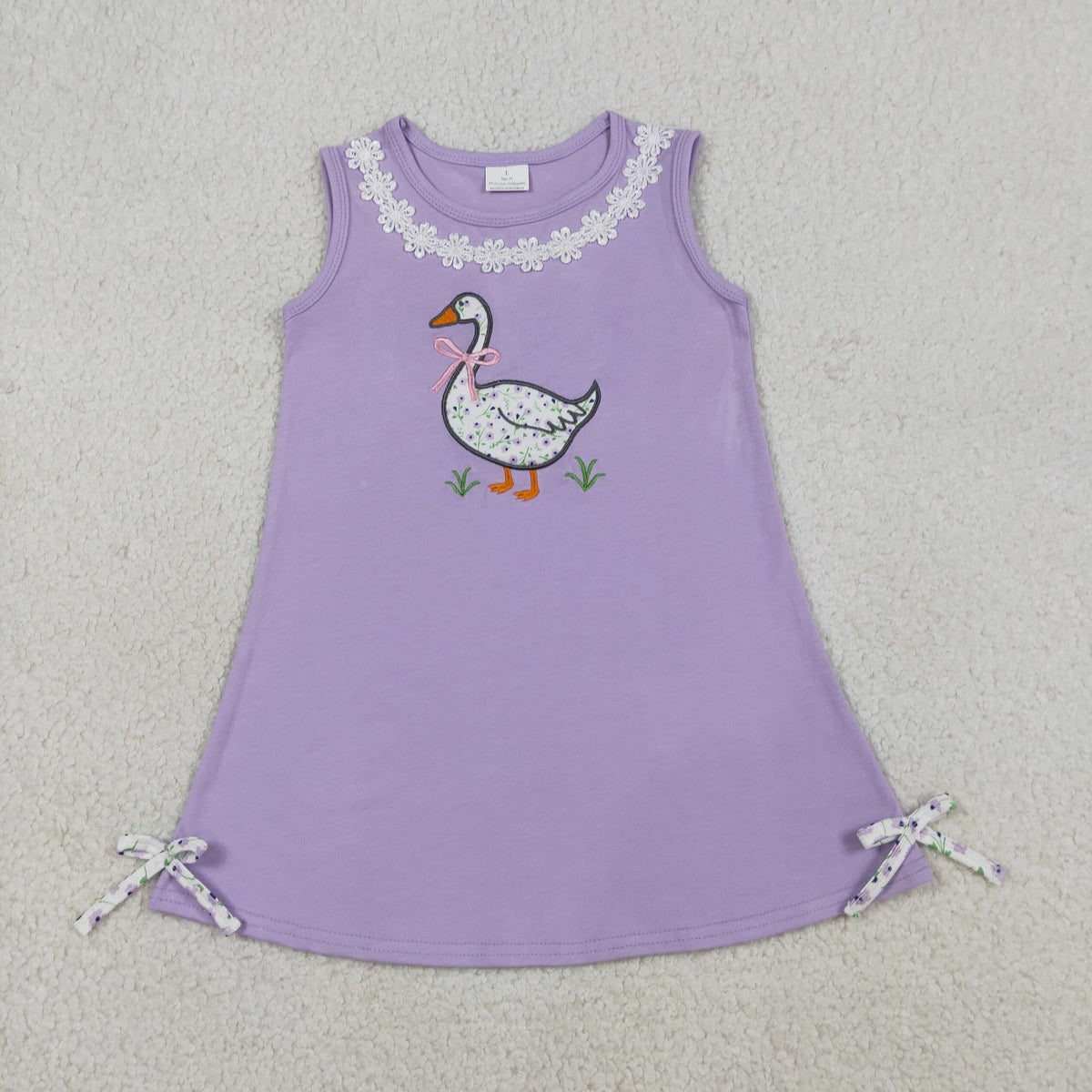 Sibling Baby Girls Embroidery Floral Goose Tunic Ruffle Bummies Shorts Clothes Set Dresses