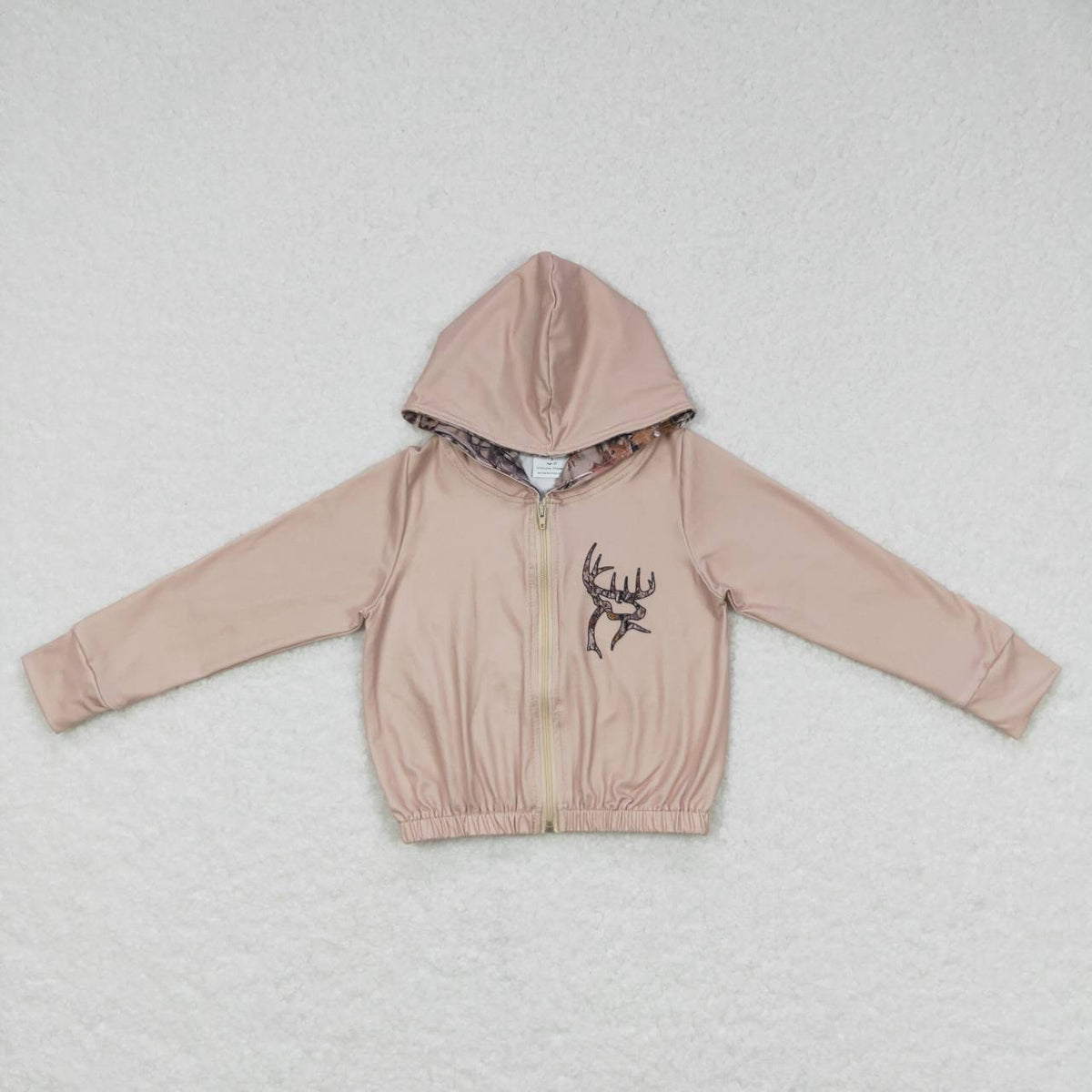 Sibling Baby Girls Camouflage Hunting Season Hooded Tops Cardigans Jackets