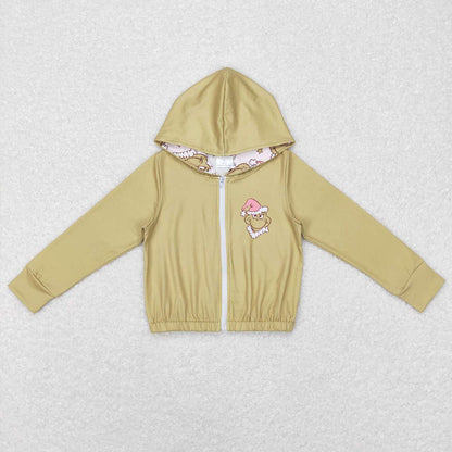 Sibling Baby Girls Camouflage Hunting Season Hooded Tops Cardigans Jackets