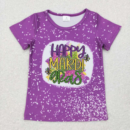 Sibling Baby Boys Girls Mardigras Crayfishes Tee Shirts Top