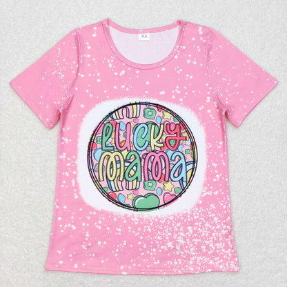Sibling Adult Women Short Sleeve T-shirts Top