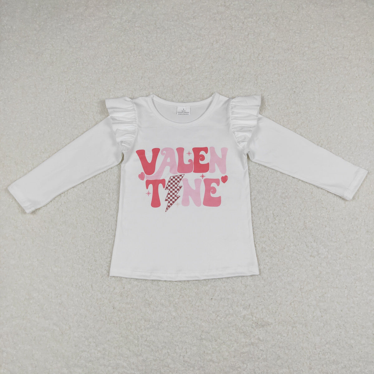 Sibling Baby Boys Girls Hearts Dinosaurs XOXO Valentine Tee Shirts Top