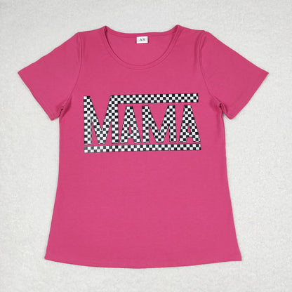Sibling Adult Women Short Sleeve T-shirts Top