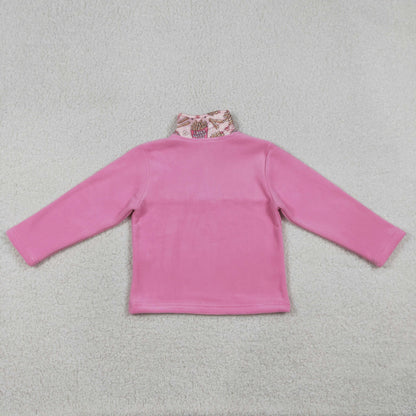 Sibling Baby Boys Girls Long Sleeve Sherpa Zipper Pullovers Top