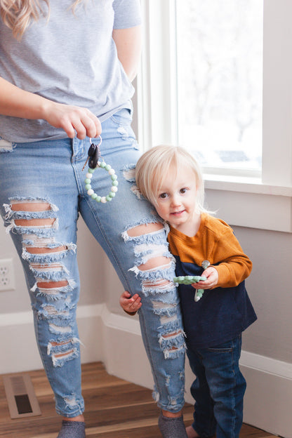 Mommy and Me Bundle // Aqua Succulent