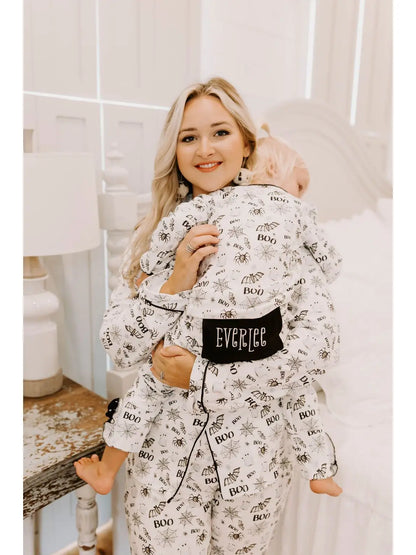 Halloween Dreams - Ruffle Buttflap Pjs - Cajun Cuties & Co
