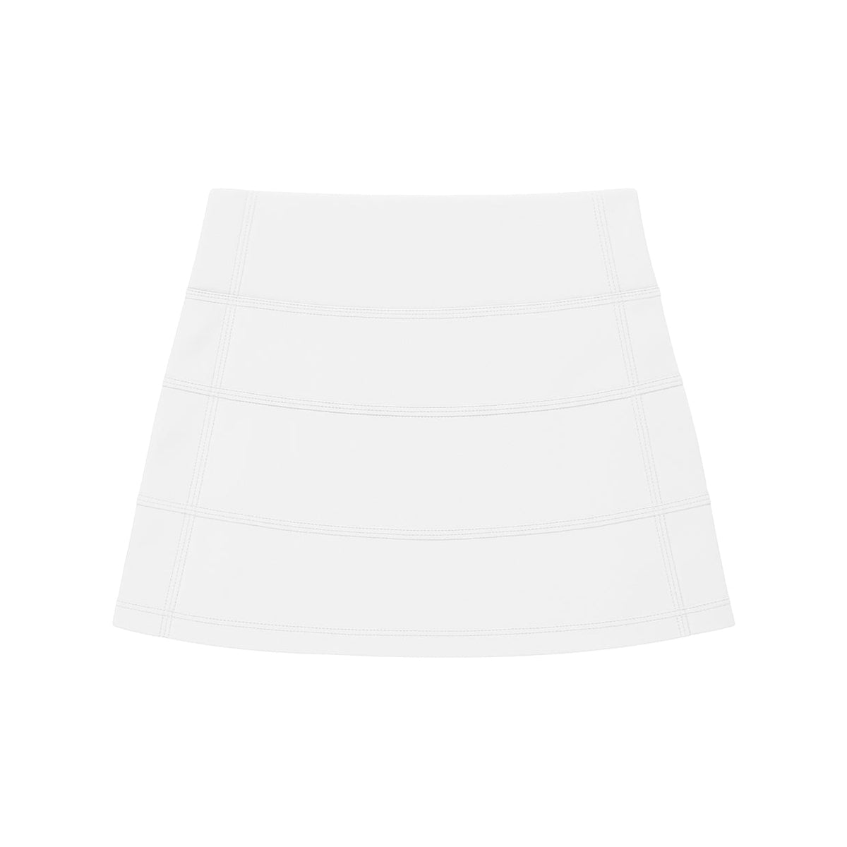 Kids' Tennis Skort - White