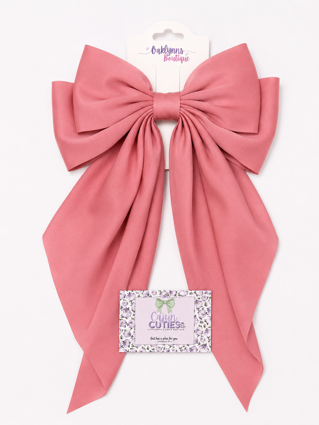 Boutique Hair Bow bbg pink