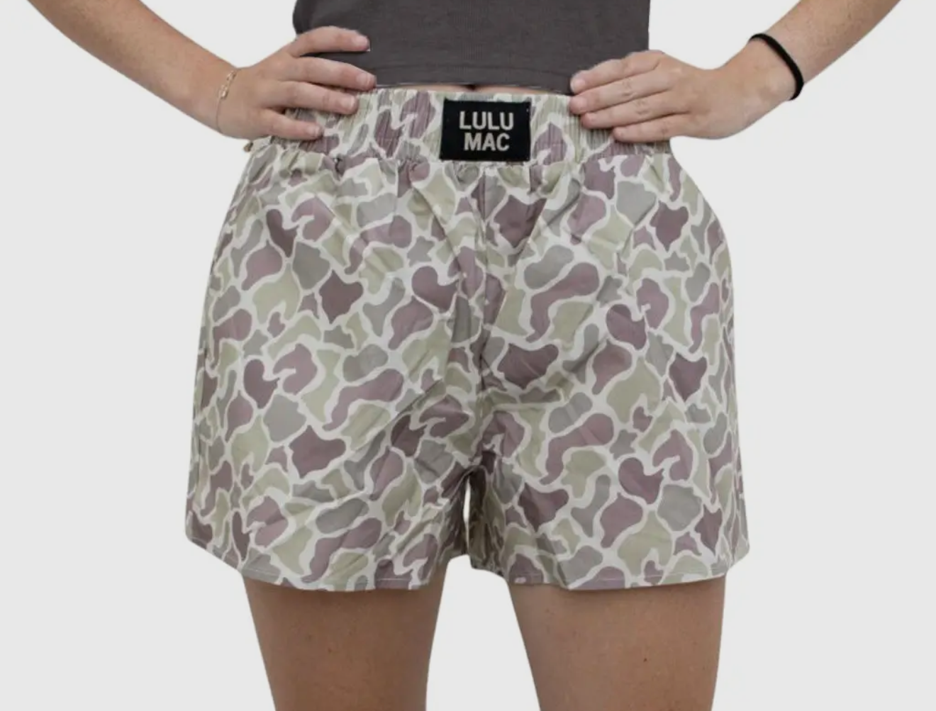 Lulu Mac Youth Camo Shorts