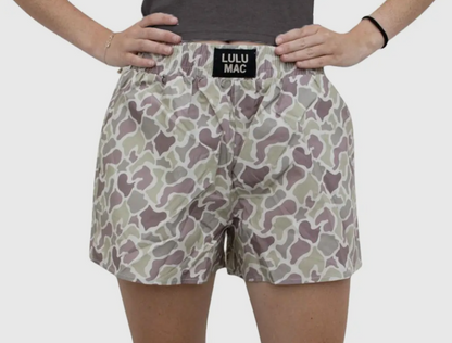 Lulu Mac Youth Camo Shorts
