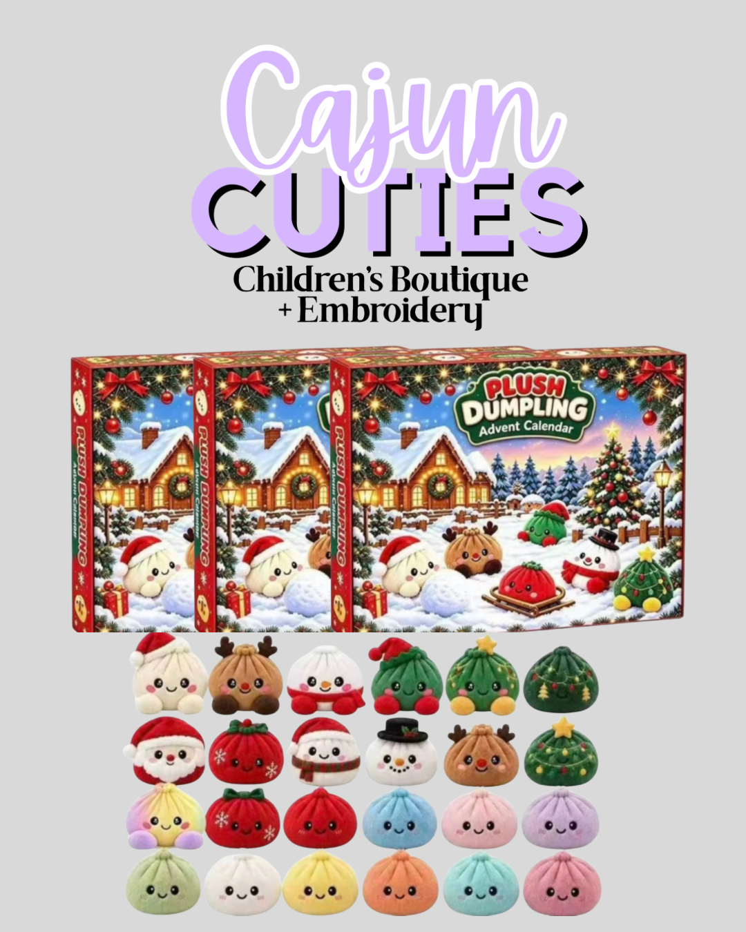 Plush advent Calendar