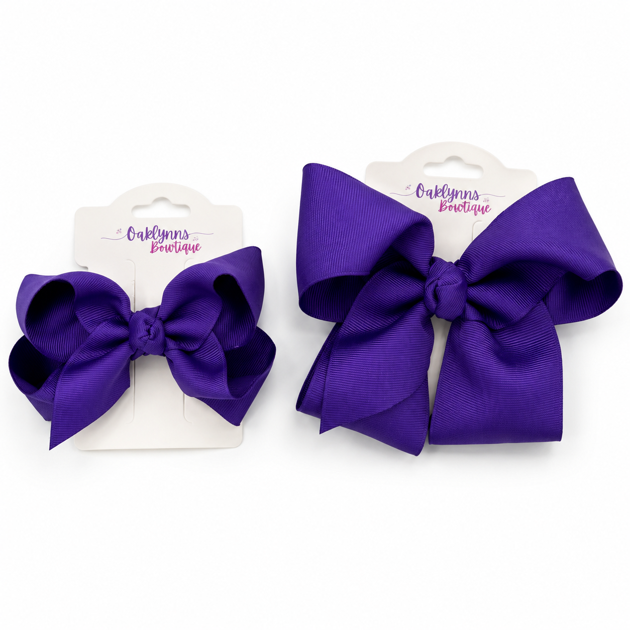 Regal Purple Bow