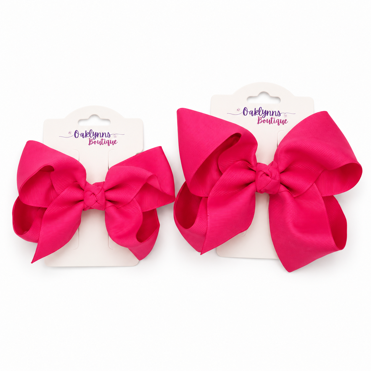 Shocking Pink Bow