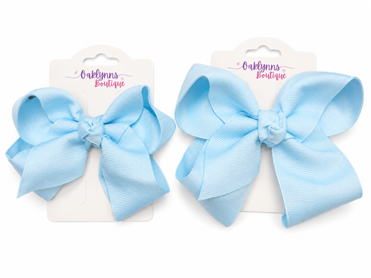 Light Blue Bow