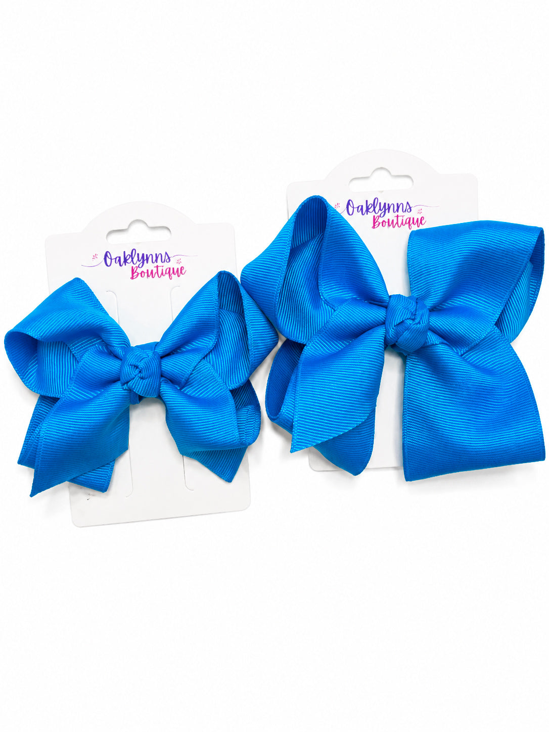 Electric Blue Bow