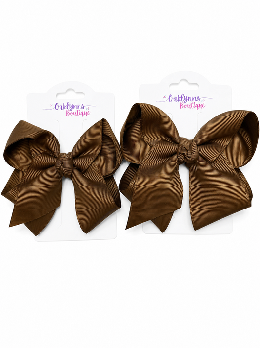 Turftan Brown Bow