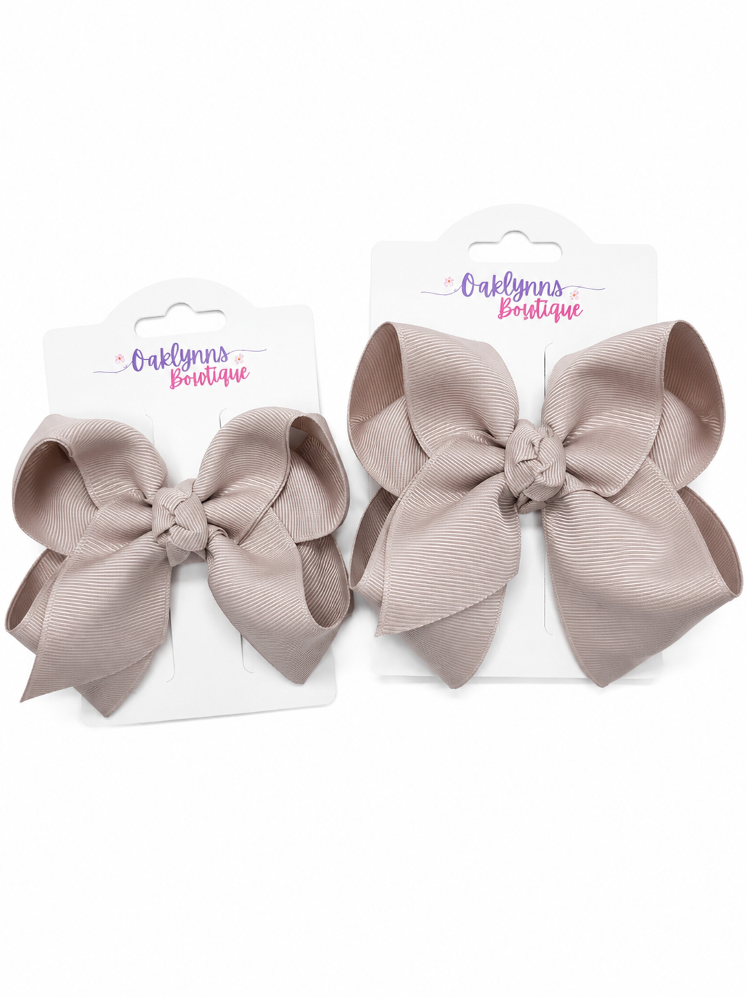 Taupe Bow