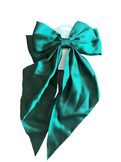 Satin Hair Bows for toddler and adults - Cajun Cuties & Co