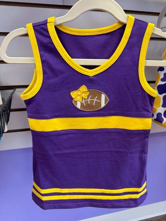 Purple & Gold Dress