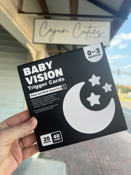 Baby Vision Cards - Cajun Cuties & Co