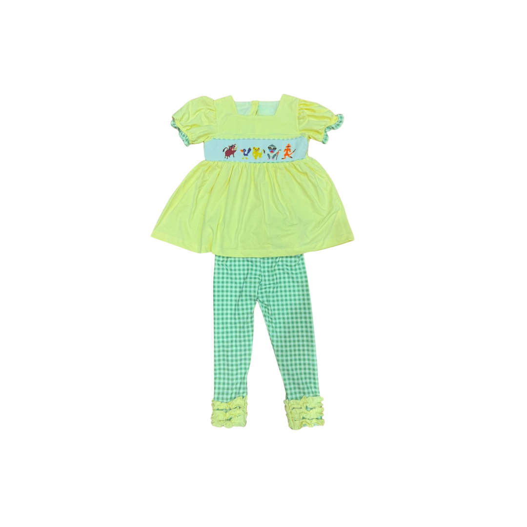 Roar & Reign Set Hand Smocked