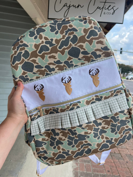 Deer Backpack! - Cajun Cuties & Co