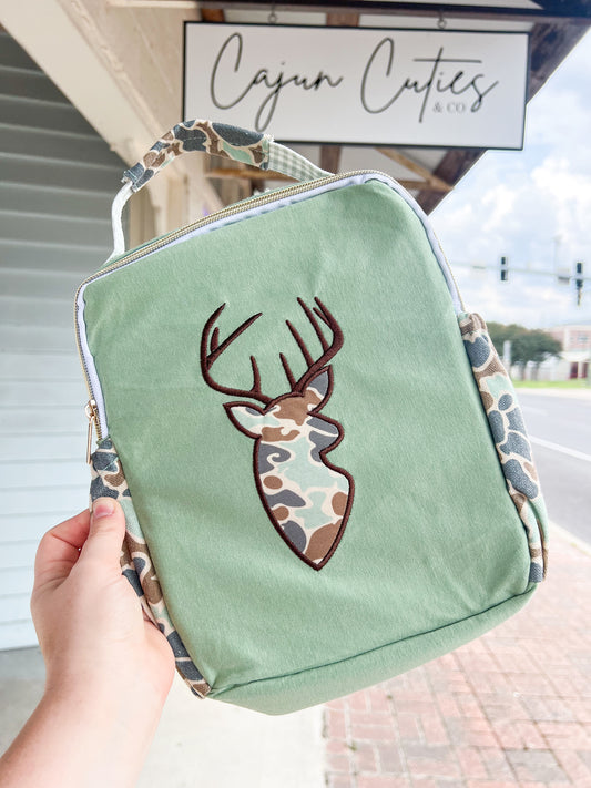 Deer lunch bag