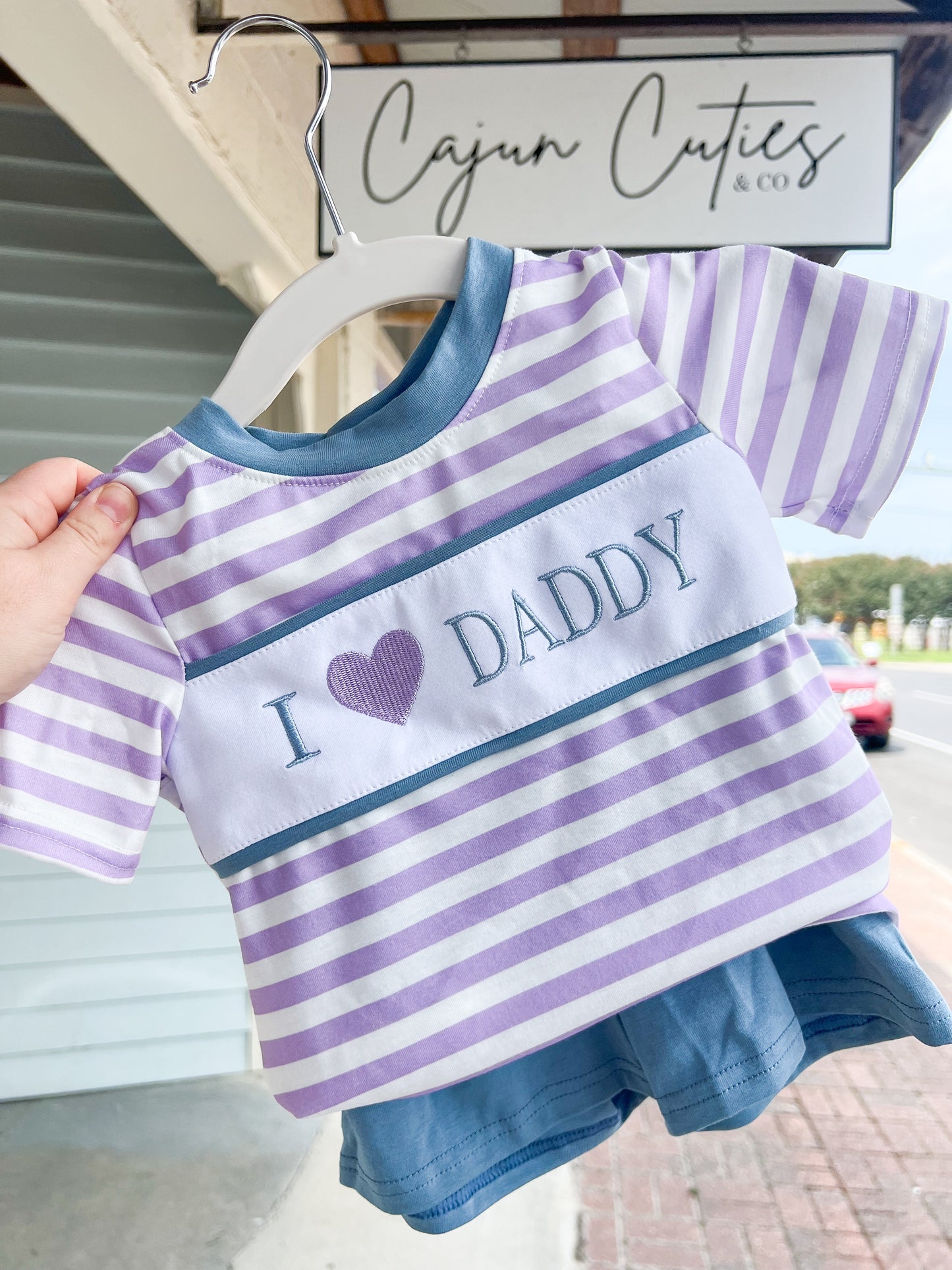 I love Daddy Set - Cajun Cuties & Co