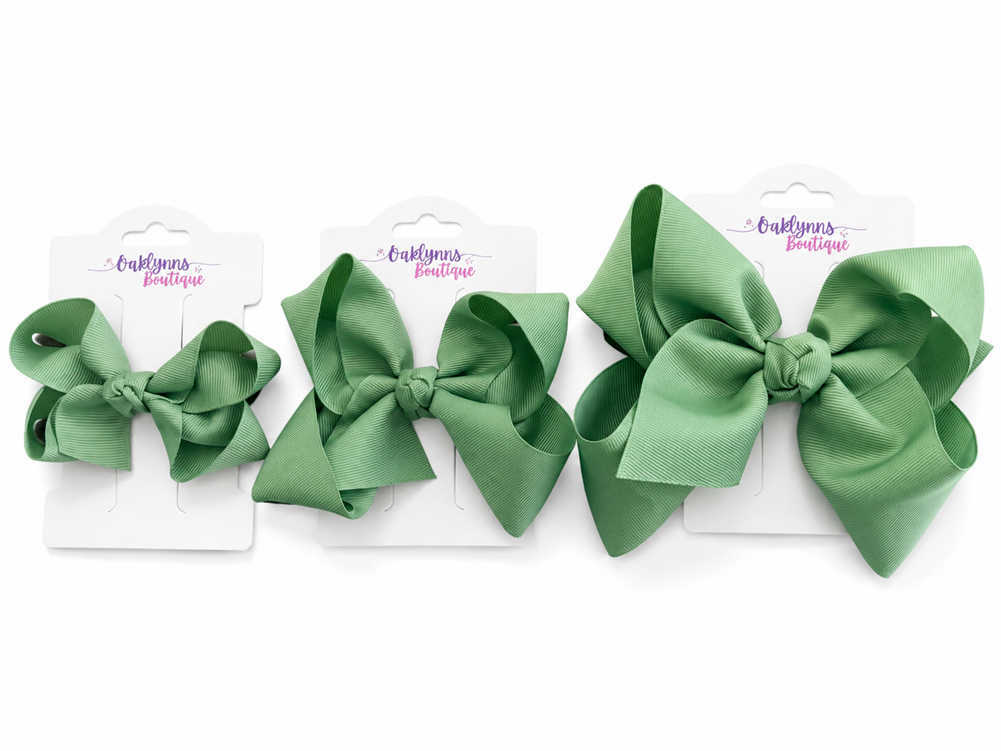 Sage Green Bow
