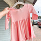 Soft Pink Ruffle Dress