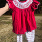 Dads Little Valentine Outfit  Hand Smocked