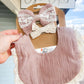 Bow & Bib Set - Cajun Cuties & Co