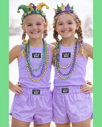 Lulu Mac youth Lavender short