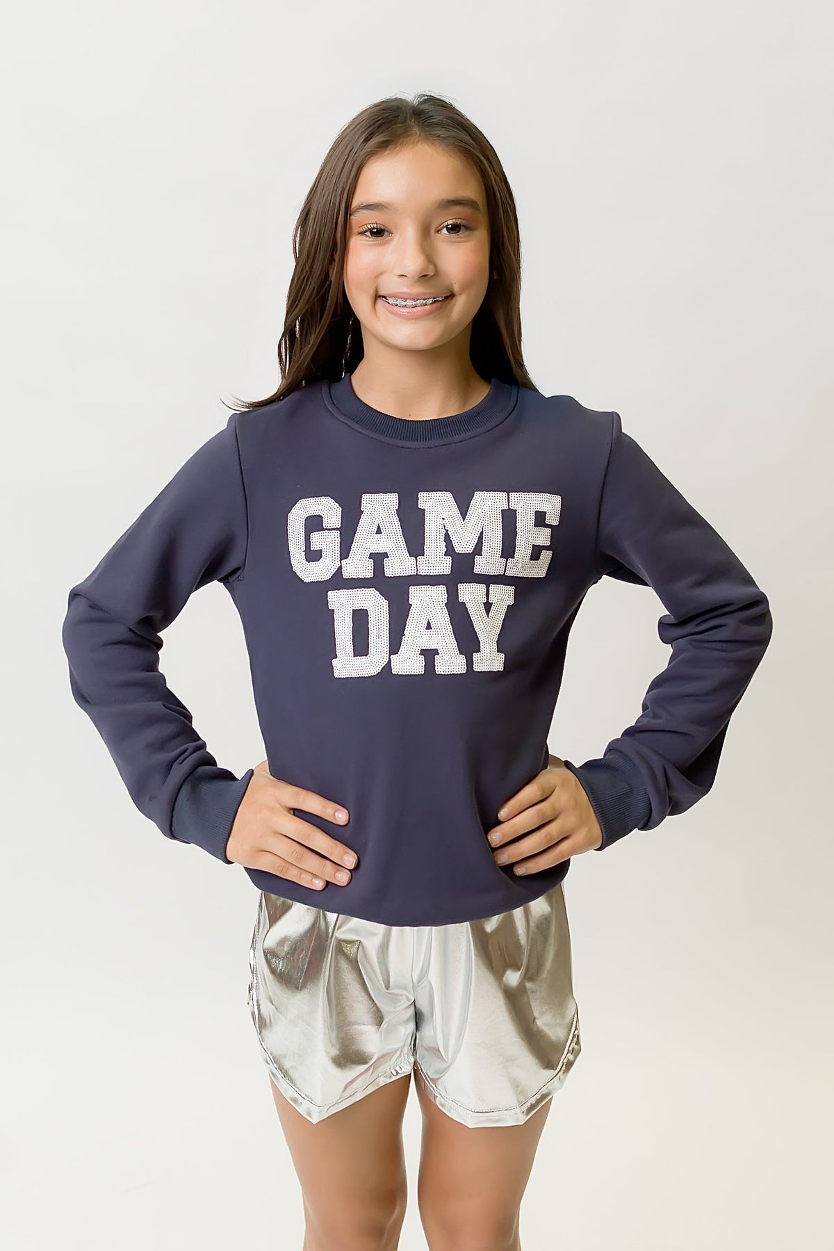 Navy Blue Gameday Sweatshirt