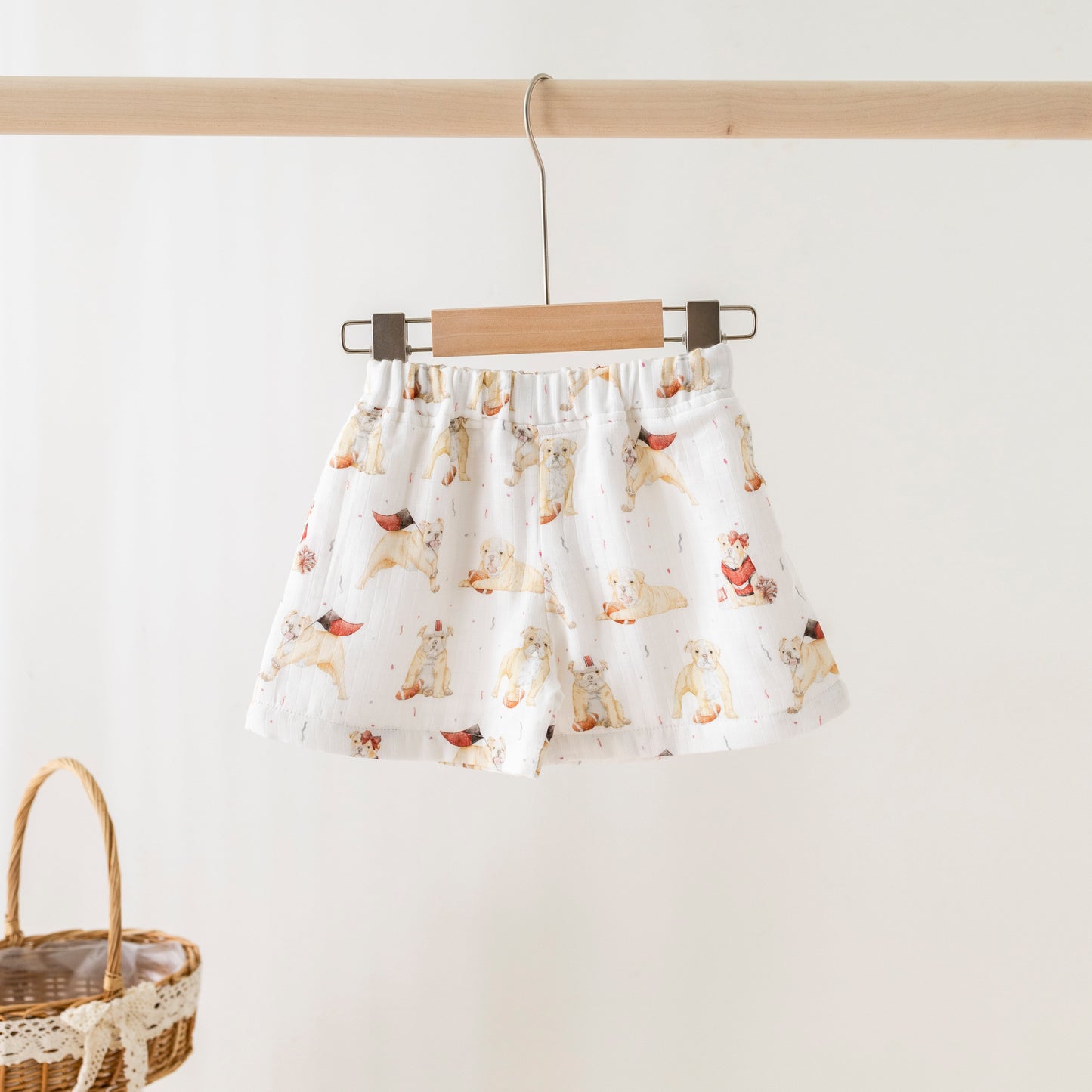 MVP: Bulldogs Organic Muslin Shorts