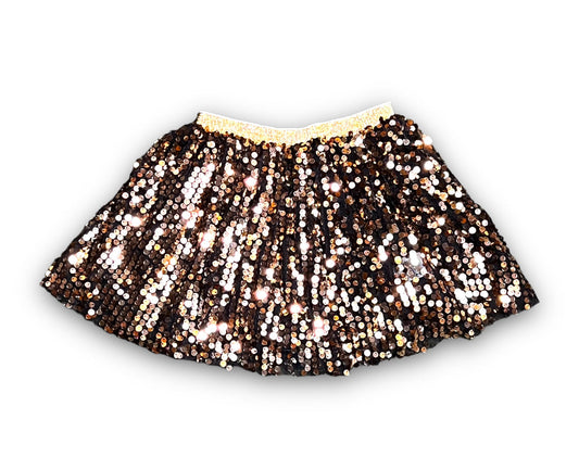 Black and Gold Sequin Adult Tutu