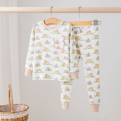 Cattle Mascot Mania Organic Cotton Kids Pajamas