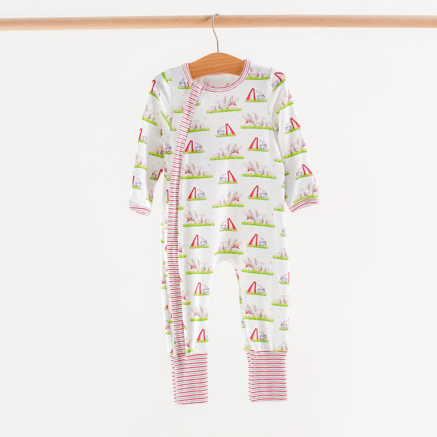 Elephant Mascot Mania Organic Cotton Kids Pajamas