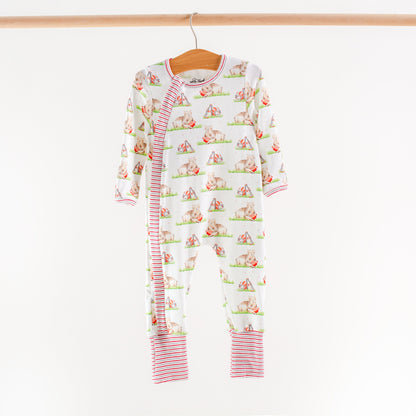 Boar Mascot Mania Organic Cotton Kids Pajamas