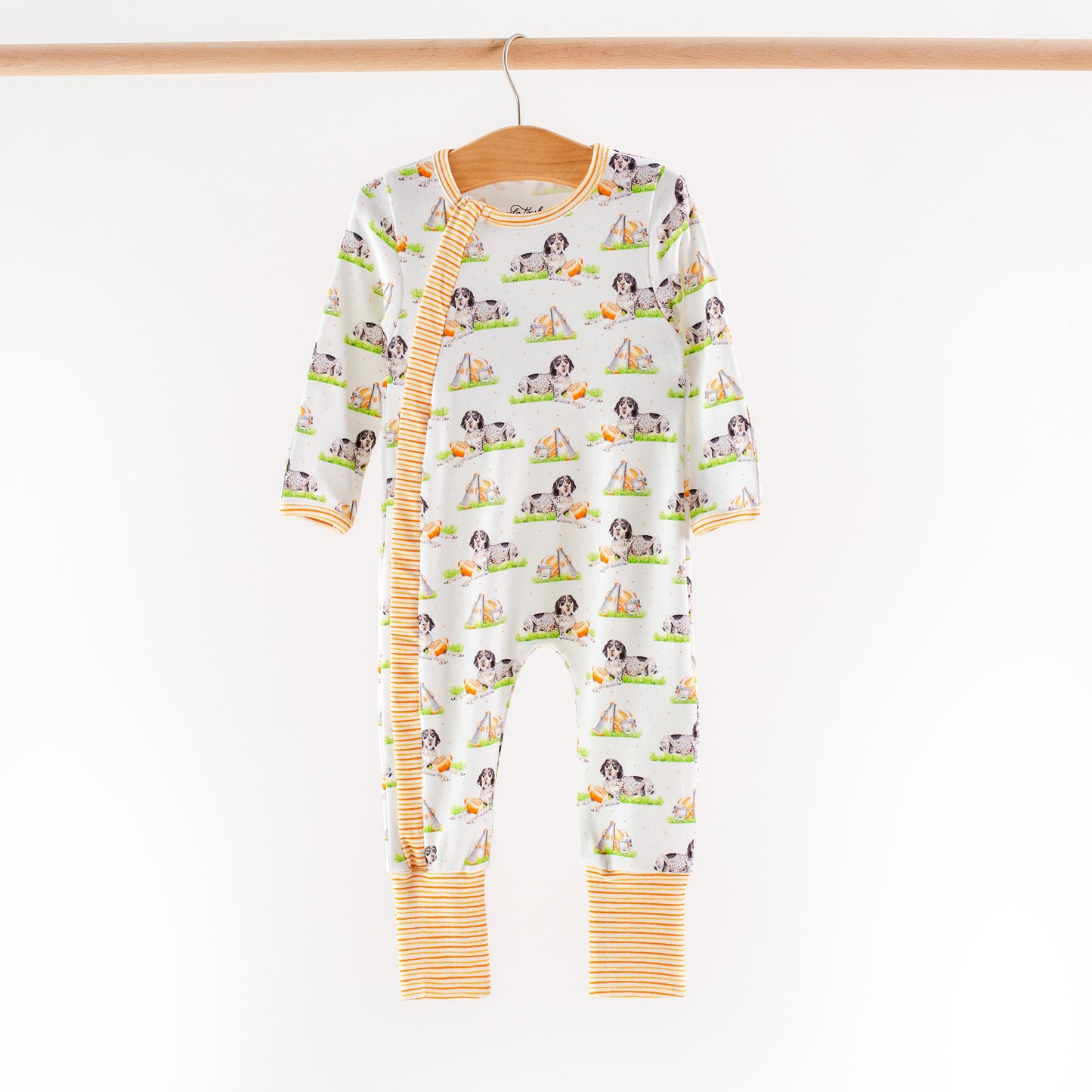 Hound Dog Mascot Mania Organic Cotton Kids Pajamas