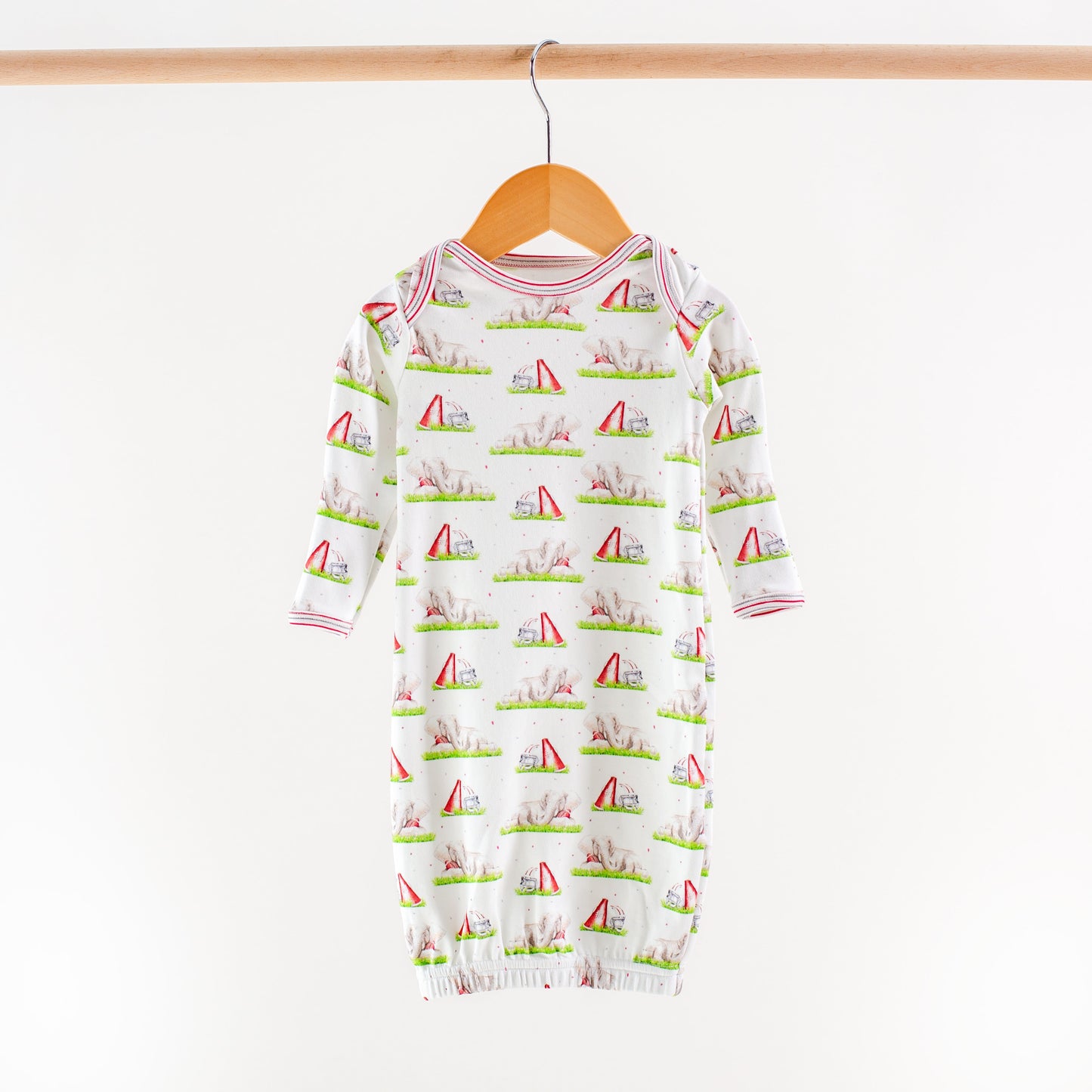 Elephant Mascot Mania Organic Cotton Kids Pajamas