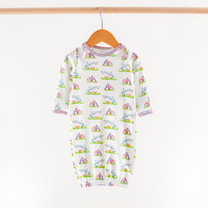 Sharks Mascot Mania Organic Cotton Kids Pajamas