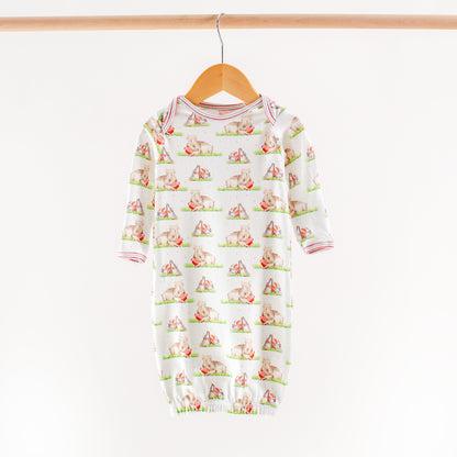 Boar Mascot Mania Organic Cotton Kids Pajamas