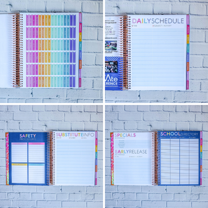 Gimme Stripes Teacher Planner by BERTEAU & Co.